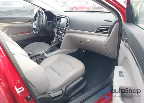 2020 Hyundai Elantra Limited z USA, uszkodzony, nr VIN 5NPD84LF5LH521028